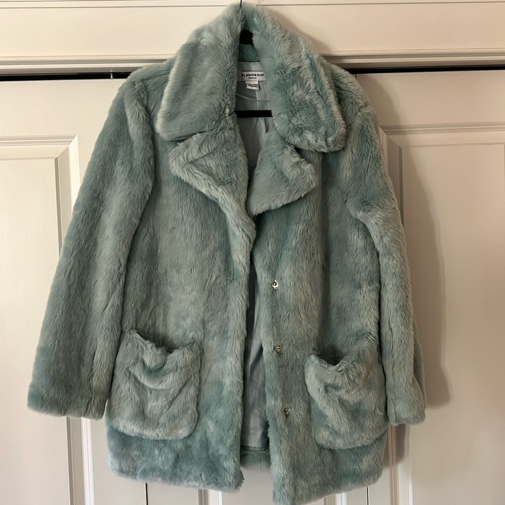 Glamorous Faux Fur Coat